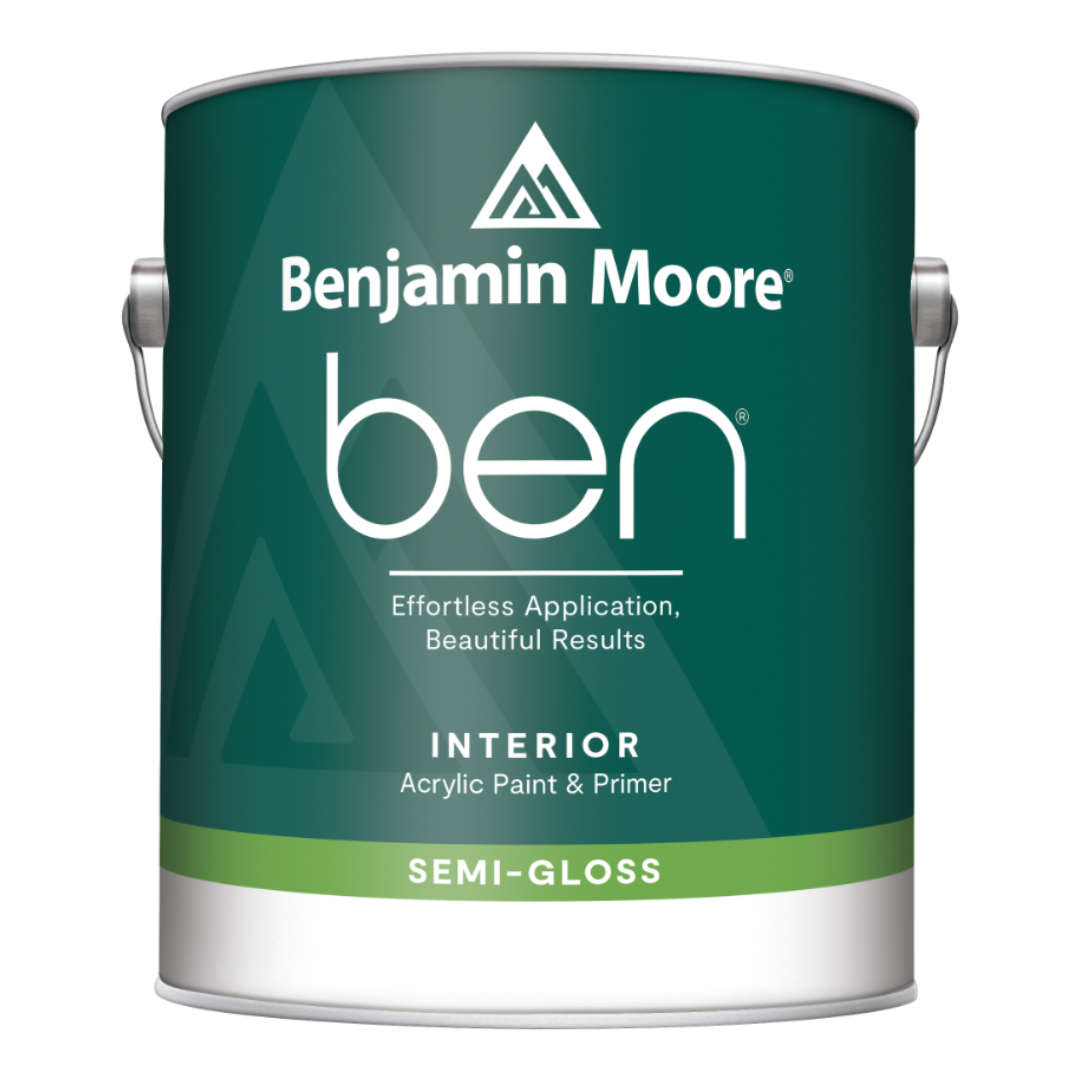 Benjamin Moore - Ben Interior Paint - Semi-Gloss (N627) Gallon / Color Code