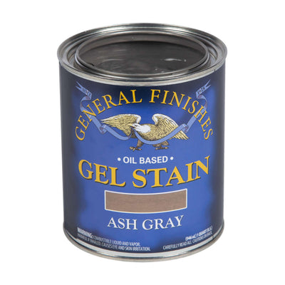 General Finishes Oil Based Gel Stain Quart Ash Gray