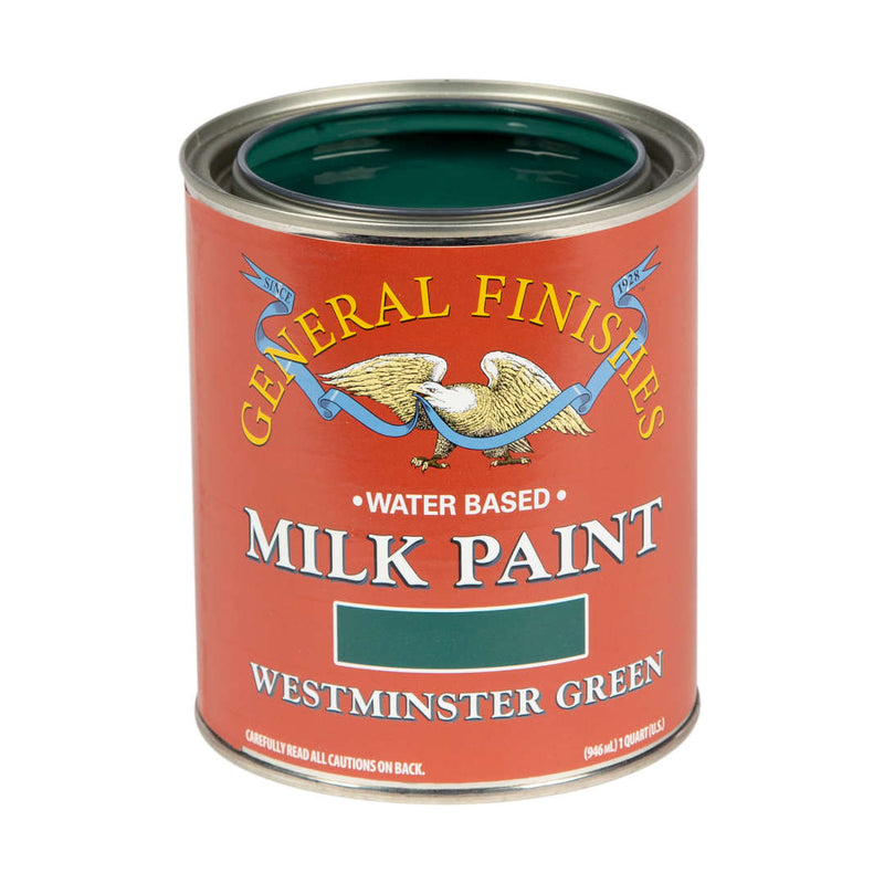 General Finishes Milk Paint Westminster Green Quart