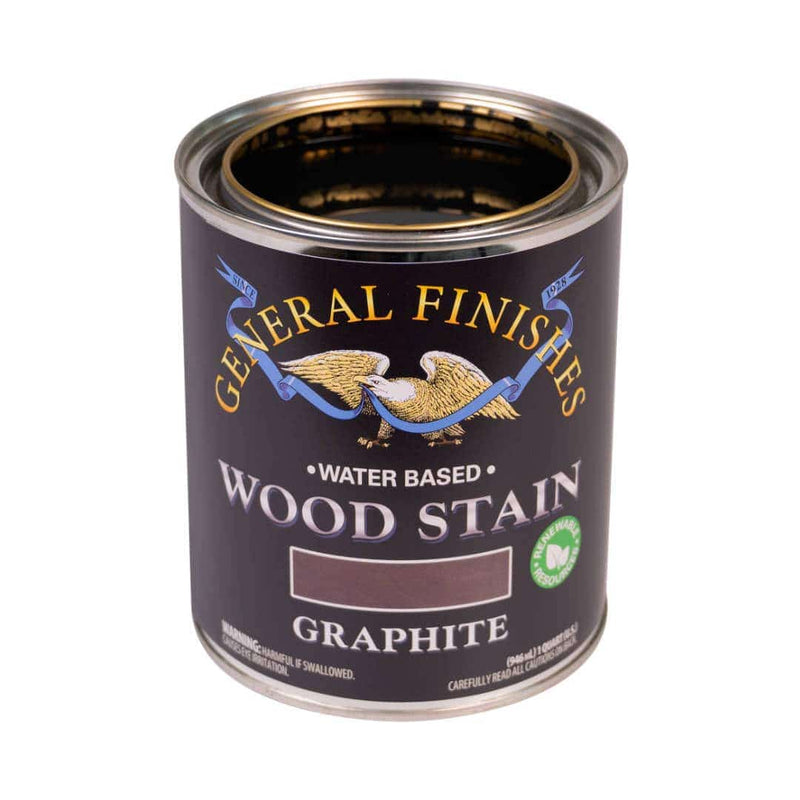 General Finishes Water Based Stain - Graphite - Interior 