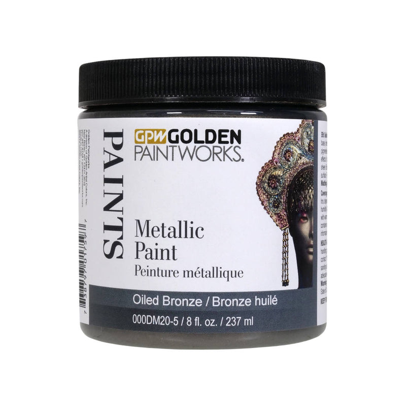 Golden Paintworks Water Based Metallic Paint Oil Bronze 000DM20-5 8 oz