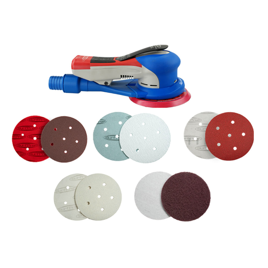 SurfPrep Electric Ray 5″ Electric Ray Gen 2+ Orbital Sander