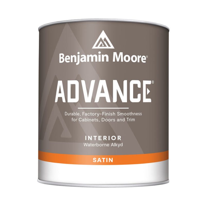Benjamin Moore ADVANCE Satin Waterborne Interior Alkyd Paint 792 Quart