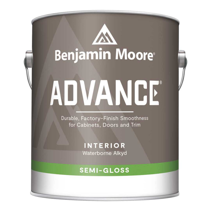 Benjamin Moore Advance Semi-Gloss Waterborne Alkyd Enamel 