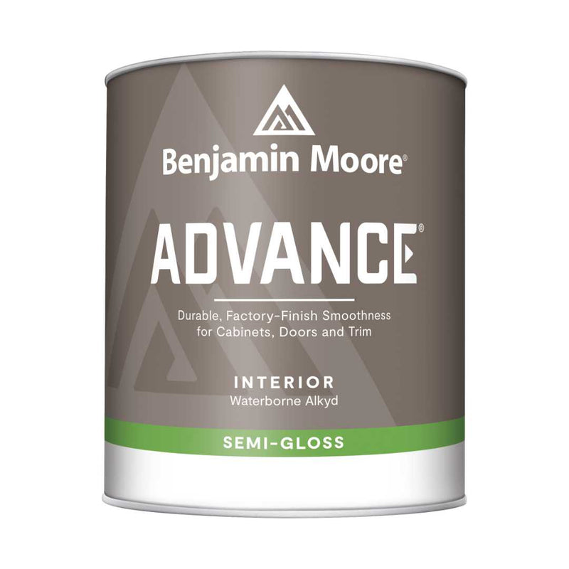 Benjamin Moore Advance Semi-Gloss Waterborne Alkyd Enamel 