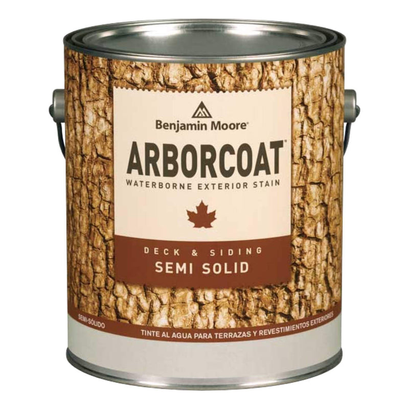 Benjamin Moore ARBORCOAT Water Based Semi Solid Deck and Siding Stain 639 Gallon