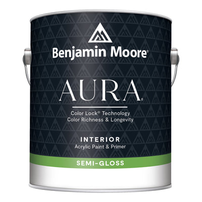 Benjamin Moore Aura Semi-Gloss Interior Paint N528