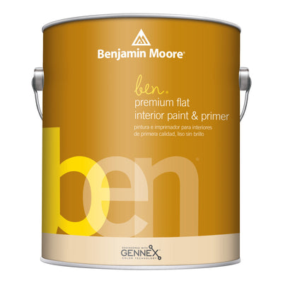 Benjamin Moore Ben Flat Interior Paint W625