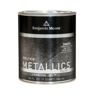 Benjamin Moore Molten Metallics Charcoal 621-79