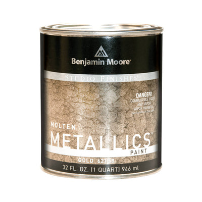 Benjamin Moore Molten Metallics Gold 621-58