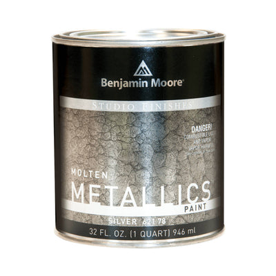Benjamin Moore Molten Metallics Quart 621-78