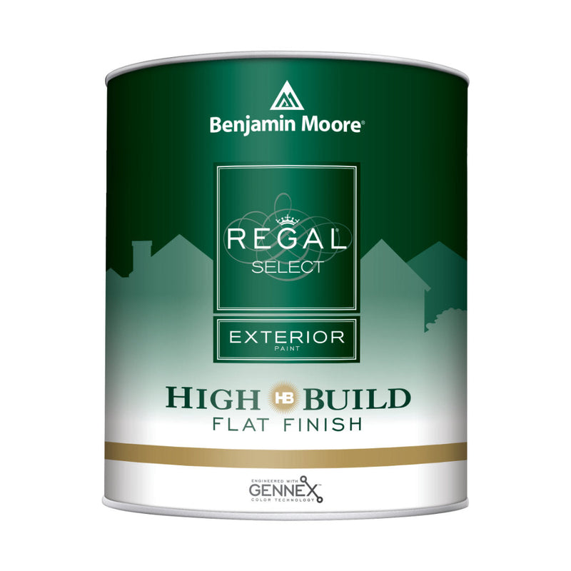 Benjamin Moore Regal Select Exterior High Build Flat N400 Quart