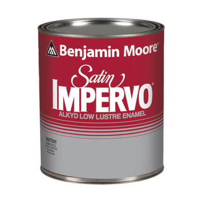 Benjamin Moore Satin Impervo Alkyd Low Lustre Paint C235 Quart
