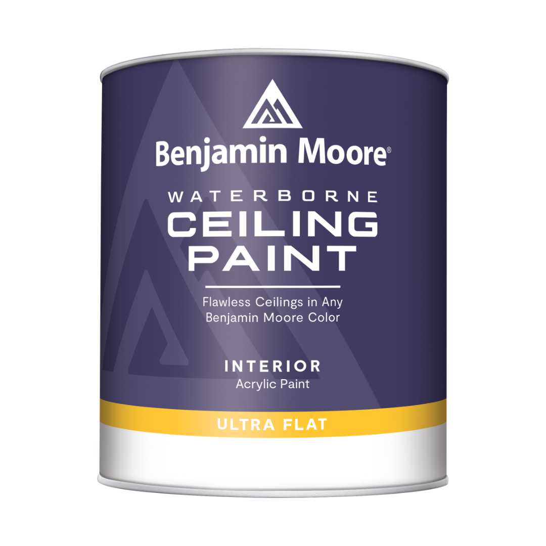 Benjamin Moore Ultra-Flat Waterborne Ceiling Paint 508 – Pontiac 