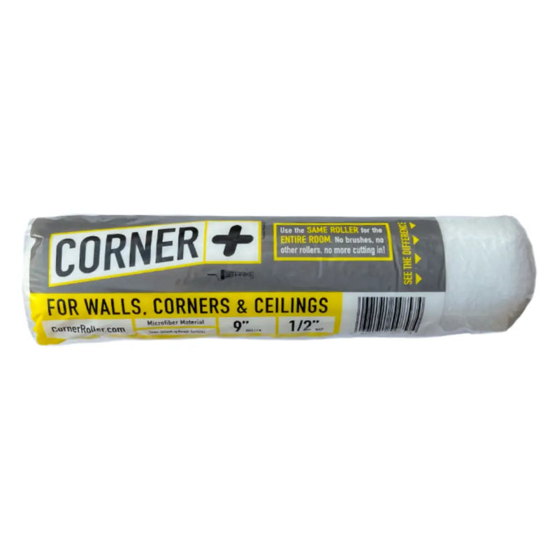 Corner+ Microfiber Roller 9" x 1/2"