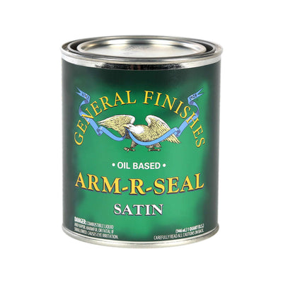 General Finishes Arm-R-Seal Oil Based Topcoat Satin Quart