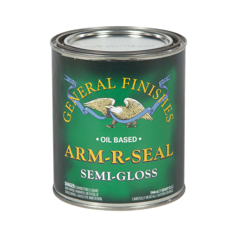 General Finishes Arm-R-Seal Oil Based Topcoat Semi-Gloss Quart