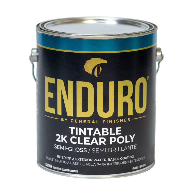General Finishes Enduro Clear Poly Semi-Gloss Gallon
