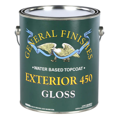 General Finishes Exterior 450 Water Based Topcoat - Gallon /