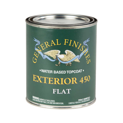 General Finishes Exterior 450 Water Based Topcoat Flat
