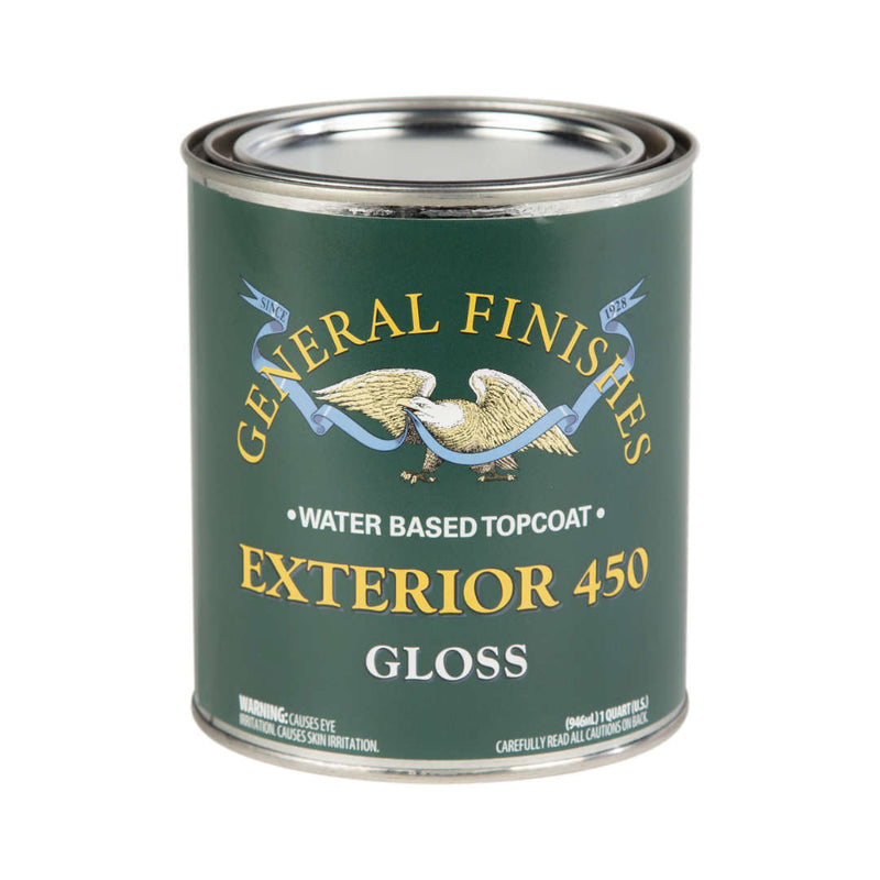 General Finishes Exterior 450 Water Based Topcoat Gloss