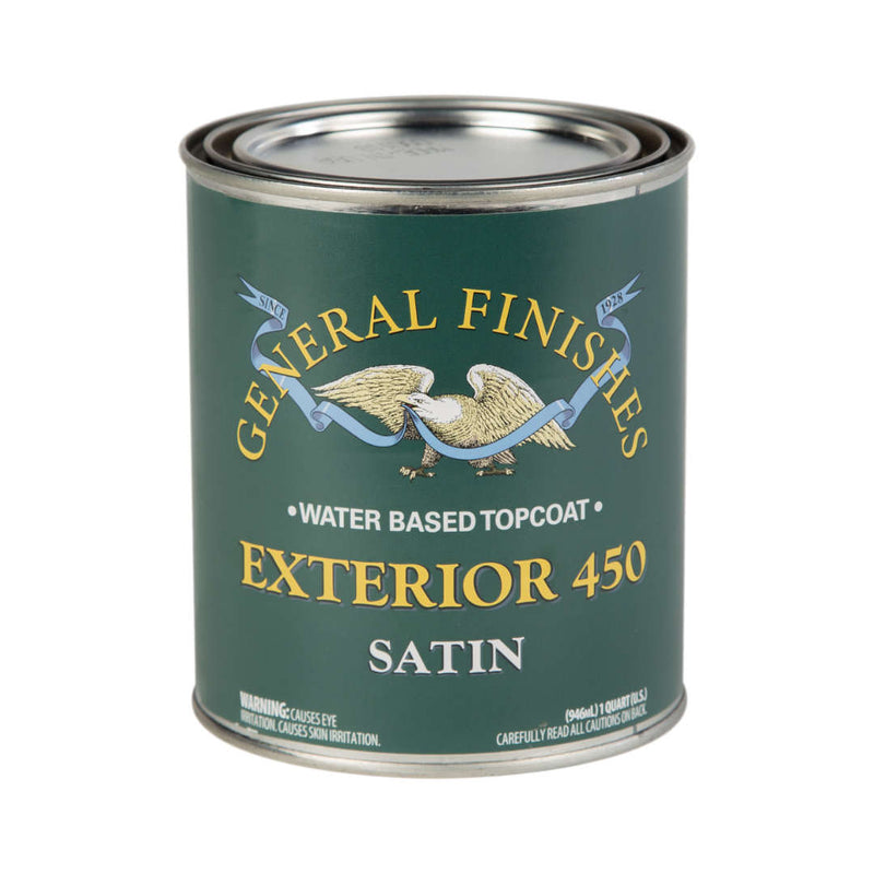 General Finishes Exterior 450 Water Based Topcoat Satin