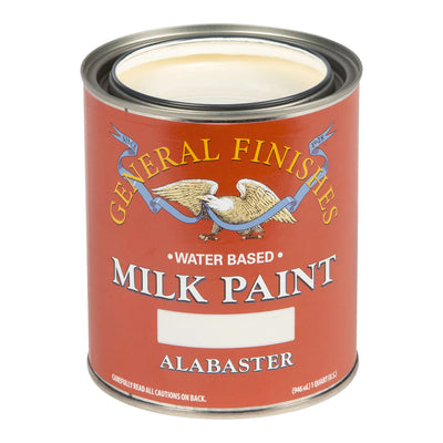 General Finishes Milk Paint Alabaster Quart