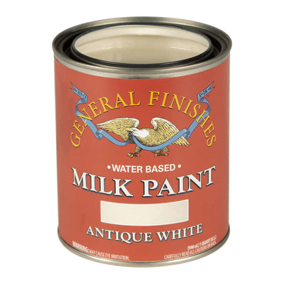 General Finishes Milk Paint Antique White Quart