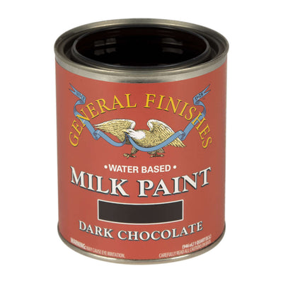 General Finishes Milk Paint Dark Chocolate Quart
