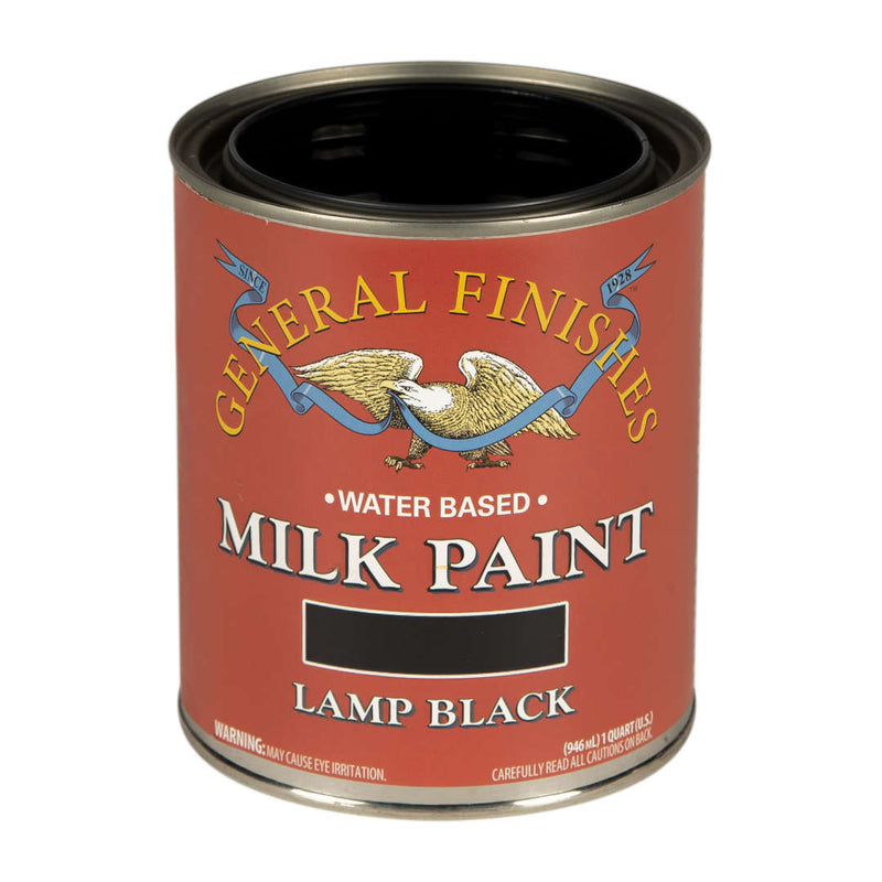 General Finishes Milk Paint Lamp Black Quart