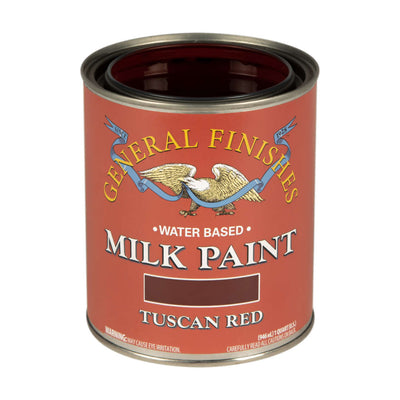 General Finishes Milk Paint Tuscan Red Quart