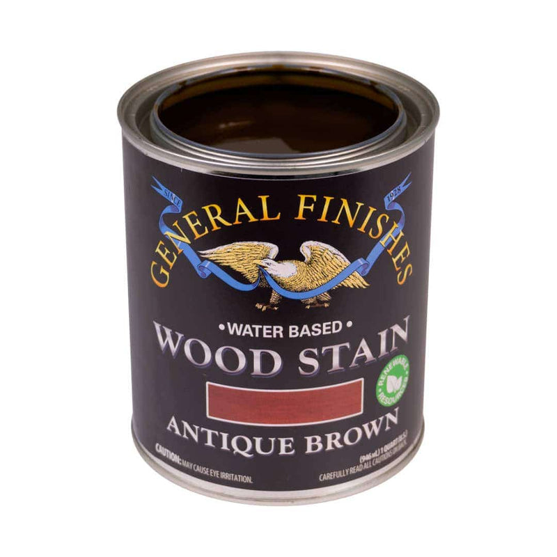 General Finishes Water Based Stain - Antique Brown - 