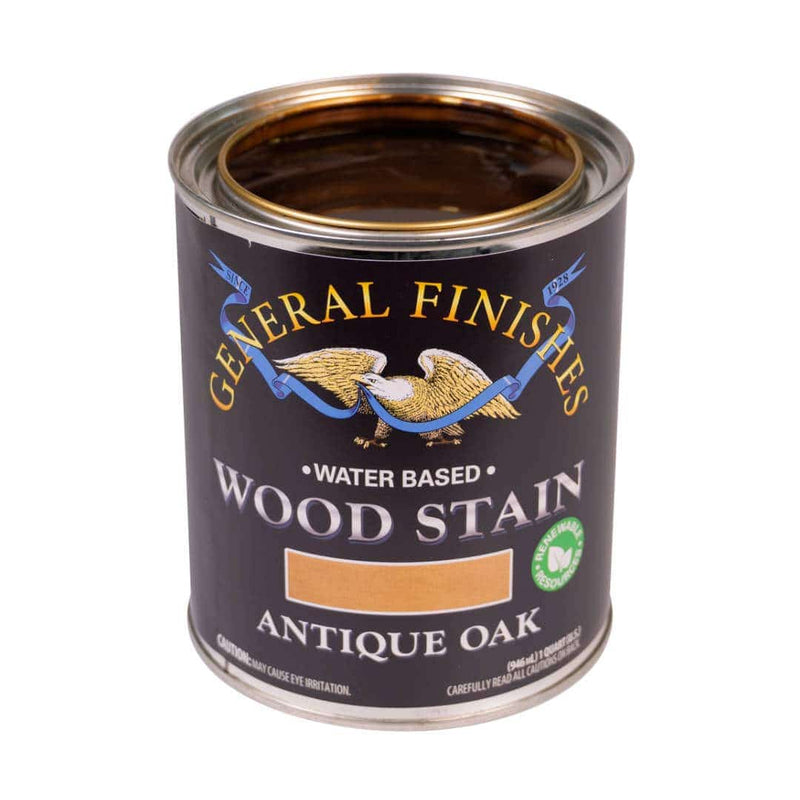 General Finishes Water Based Stain - Antique Oak - Interior 