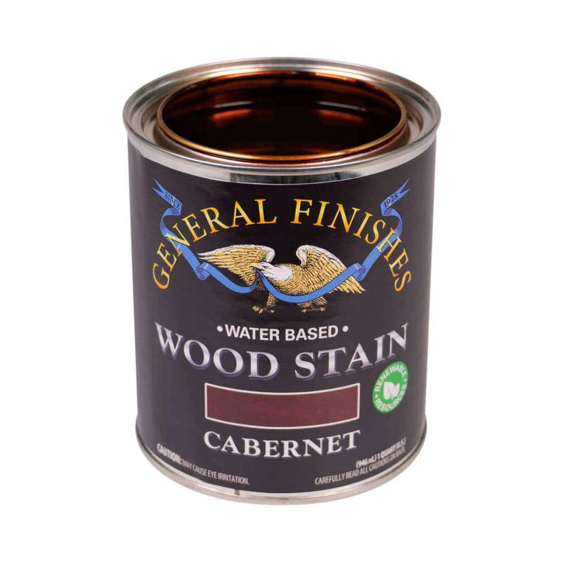 General Finishes Water Based Stain - Cabernet - Interior 