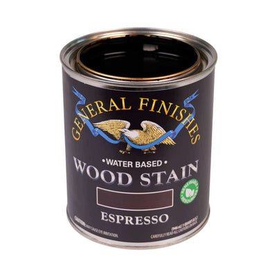 General Finishes Water Based Stain - Espresso - Interior 