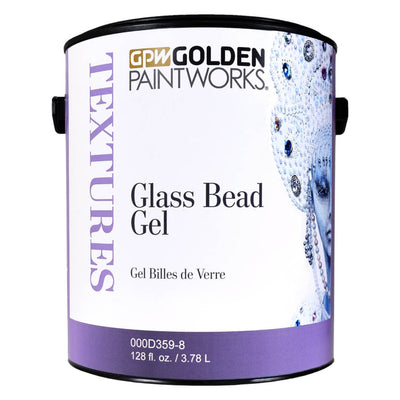 Golden Paintworks Glass Bead Gel - Gallon / Small Bead - 