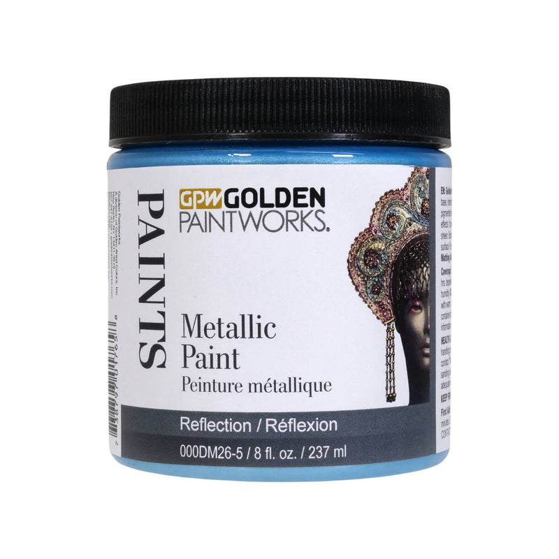 Golden Paintworks Water Based Metallic Paint 000DM26-5 Reflection 8 oz