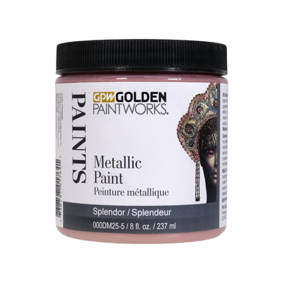 Golden Paintworks Water Based Metallic Paint 000DM25-5 Splendor 8 oz