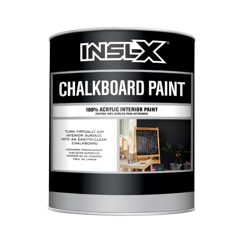 Insl-x Black Chalkboard Paint Quart - CHK-3078