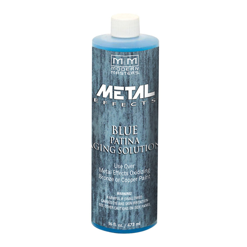 Modern Masters Metal Effects Blue Patina Aging Solution PA902 16 oz