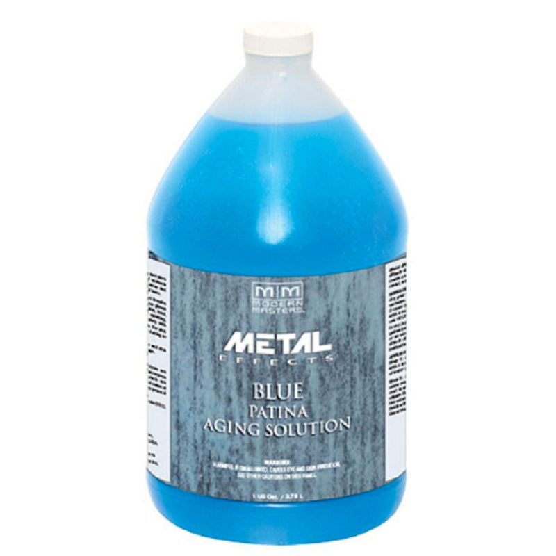 Modern Masters Metal Effects Blue Patina Aging Solution PA902 Gallon