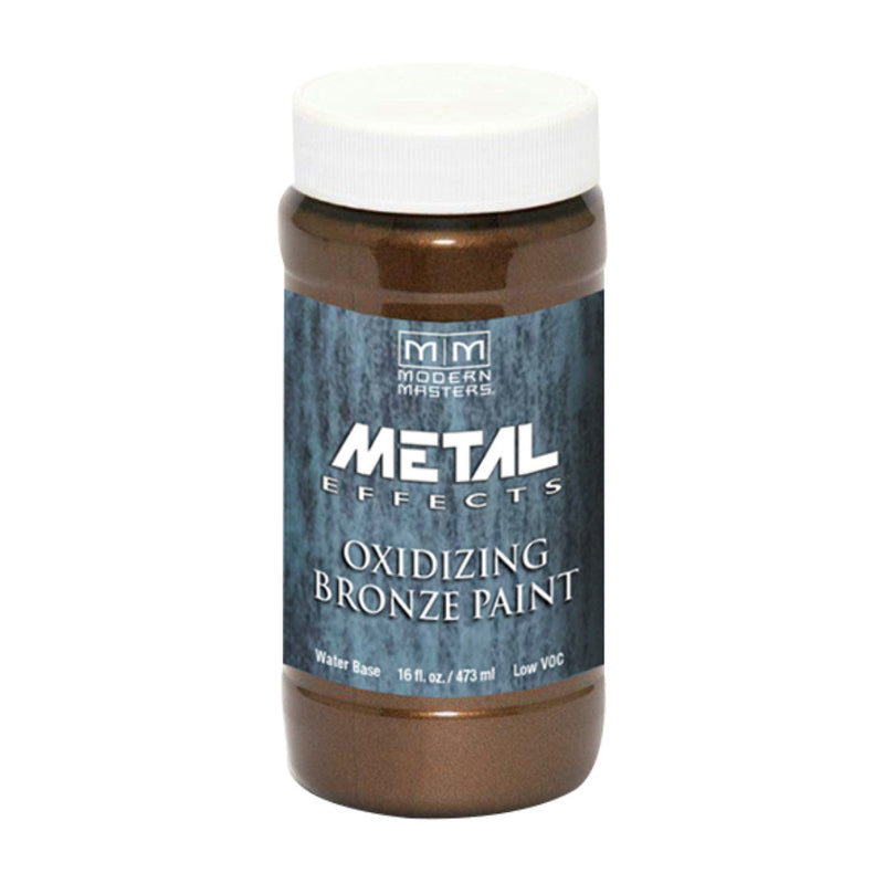 Modern Masters Metal Effects Oxidizing Bronze Paint ME396 16 oz Pint
