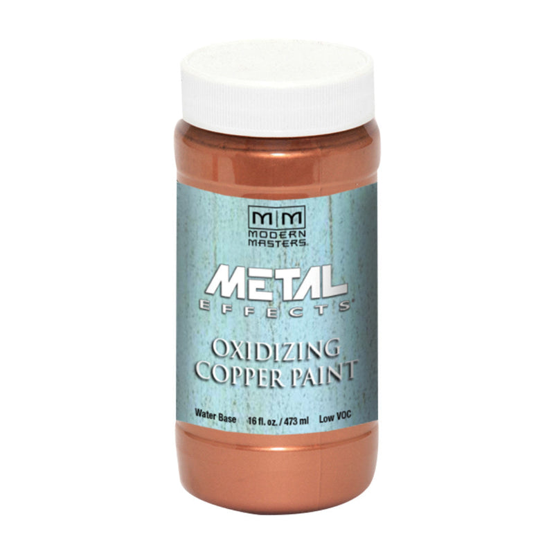 Modern Masters Metal Effects Oxidizing Copper Paint ME149 16 oz Pint