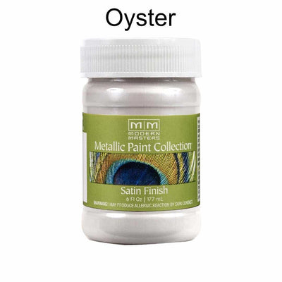 Modern Masters Metallic Paint Satin Finish - 6 oz / Oyster -