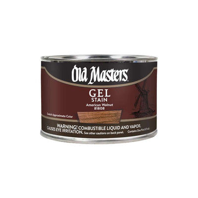 Old Masters Oil Based Gel Stain - Pint / American Walnut - 