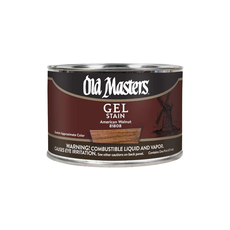 Old Masters 81804 Gel Stain 1 Quart, American Walnut