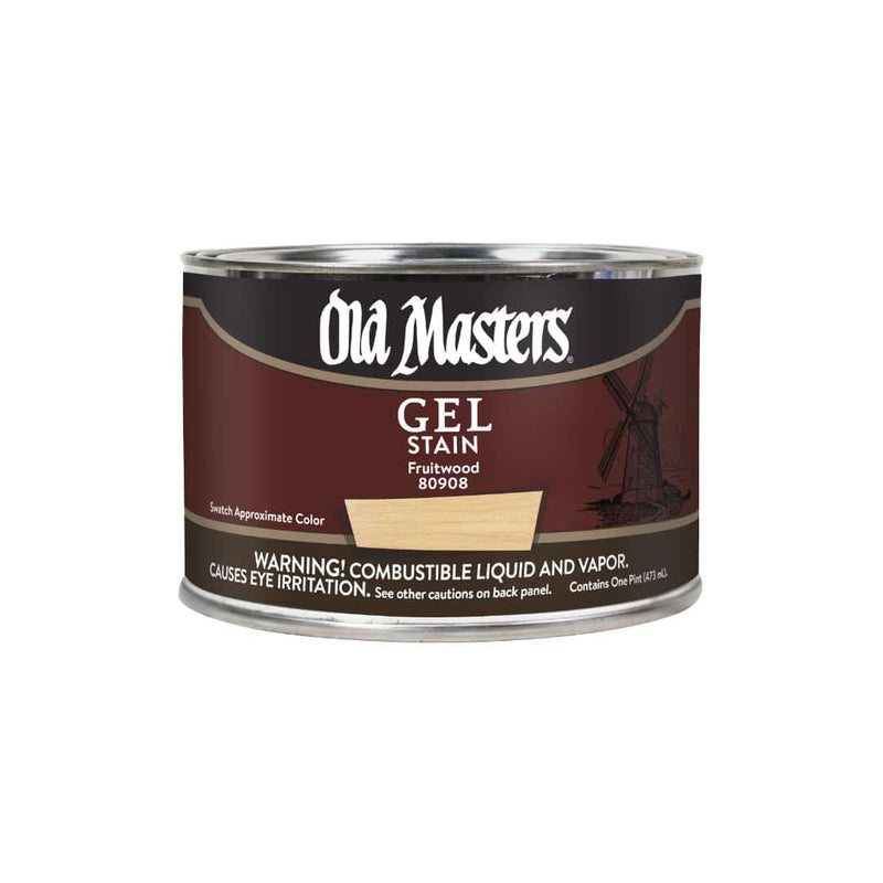 Old Masters Oil Based Gel Stain - Pint / Fruitwood - Stains