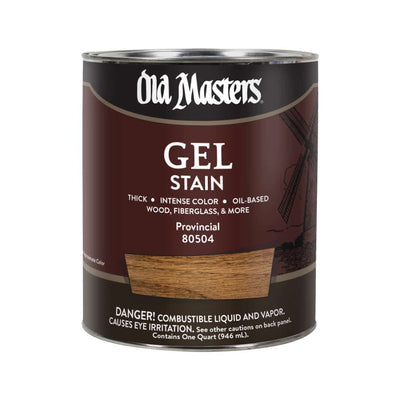 Old Masters Oil Based Gel Stain - Quart / Provincial - 