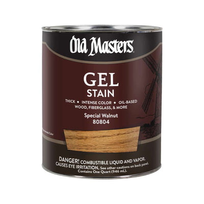 Old Masters Oil Based Gel Stain - Quart / Special Walnut - 