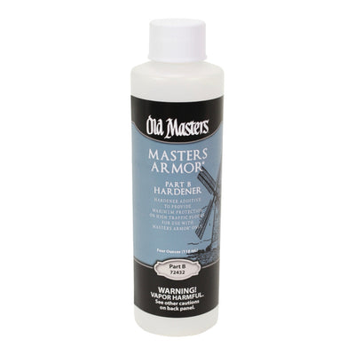Old Masters Water Based Masters Armor Part B Hardener 72432 4 oz